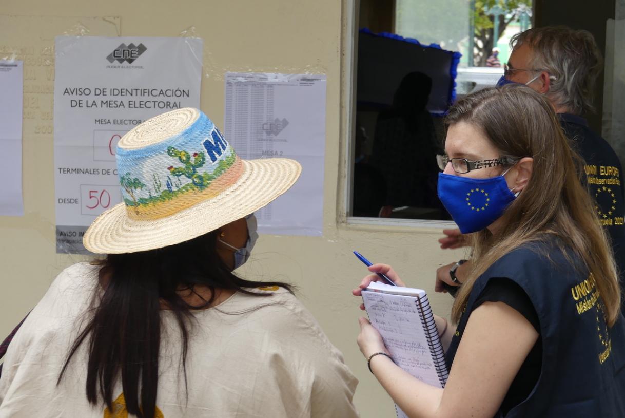 Long-term observers of the EOM EU Venezuela 2021