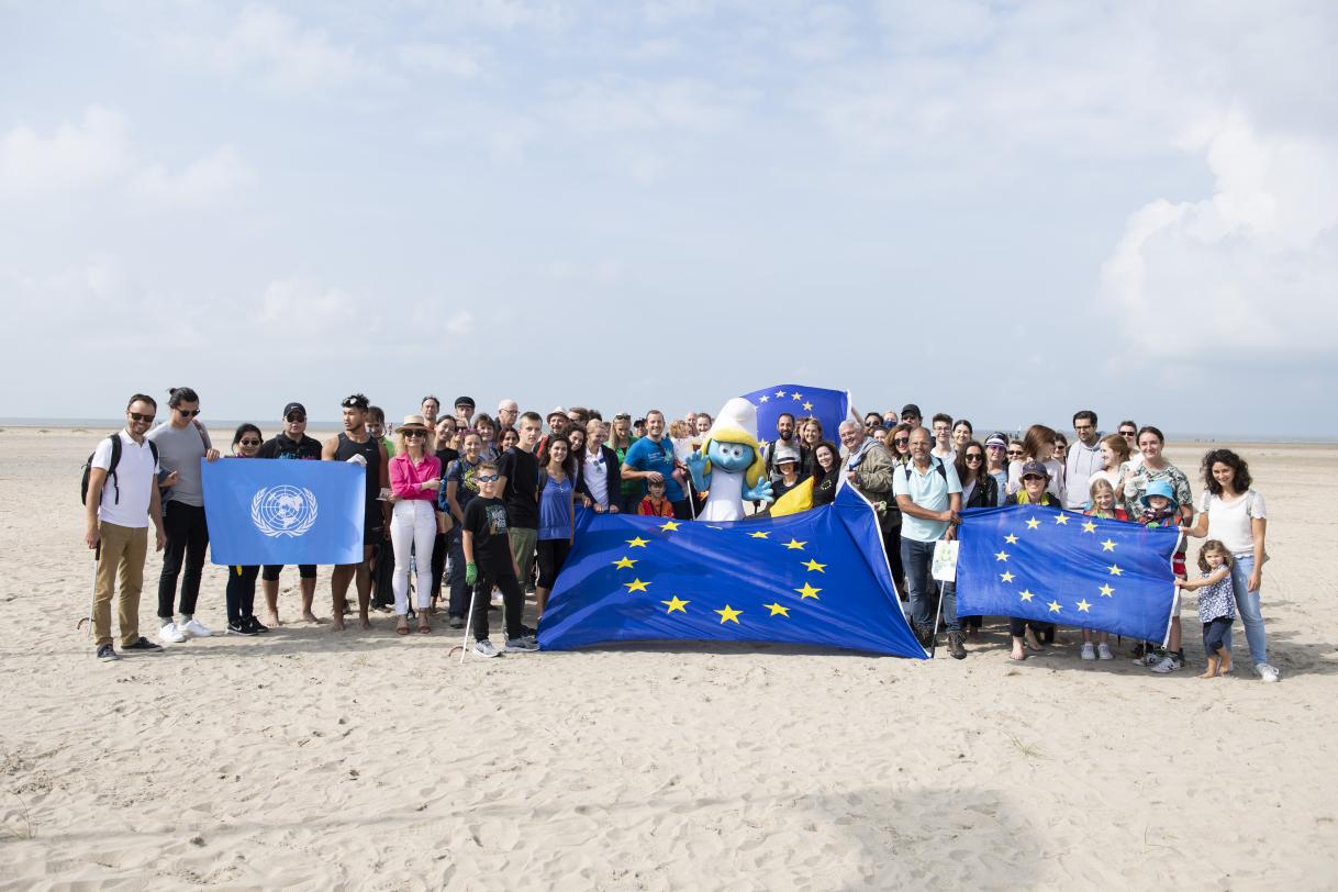 #EUBeachCleanup - Belgium
