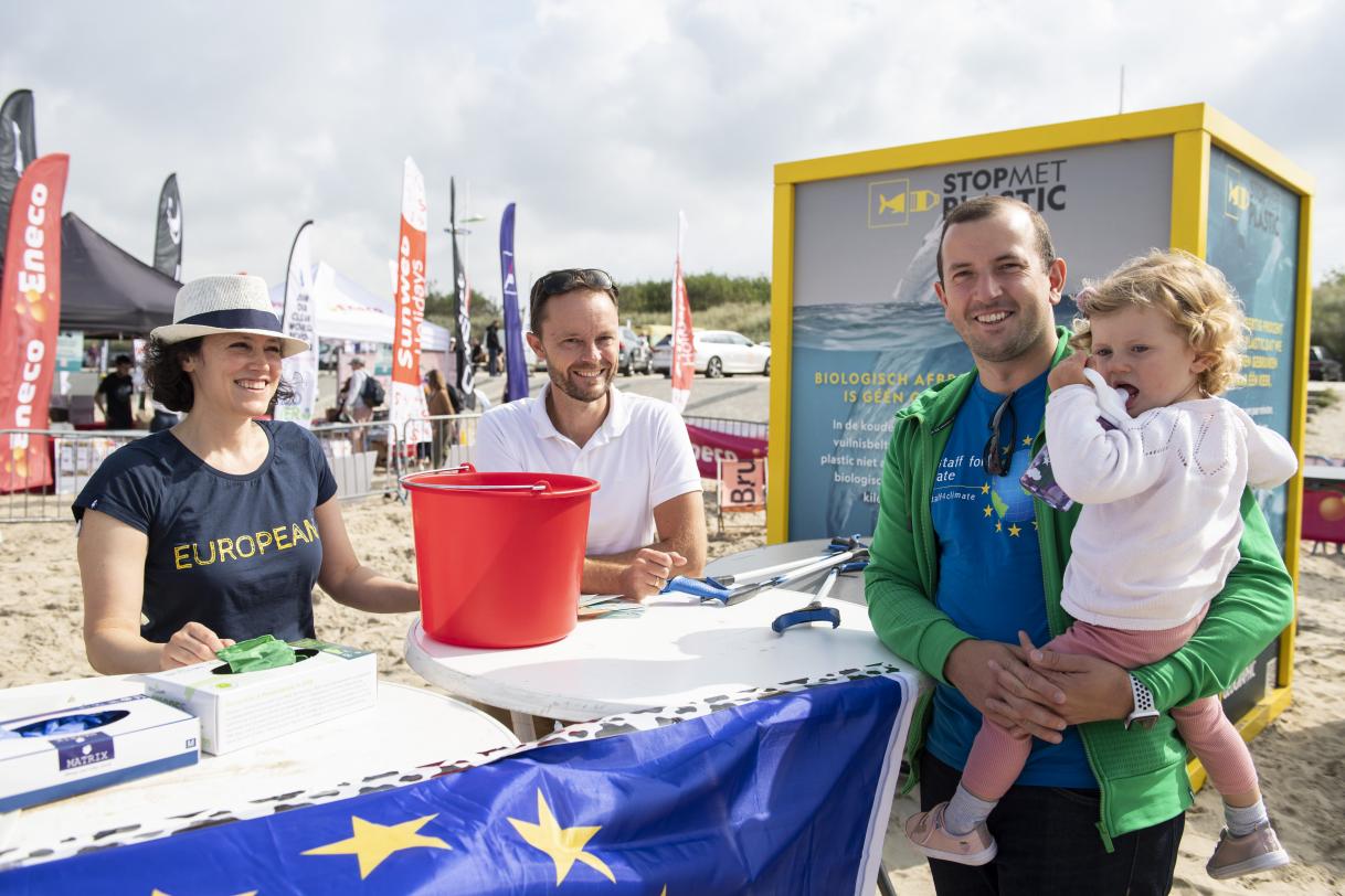 #EUBeachCleanup - Belgium