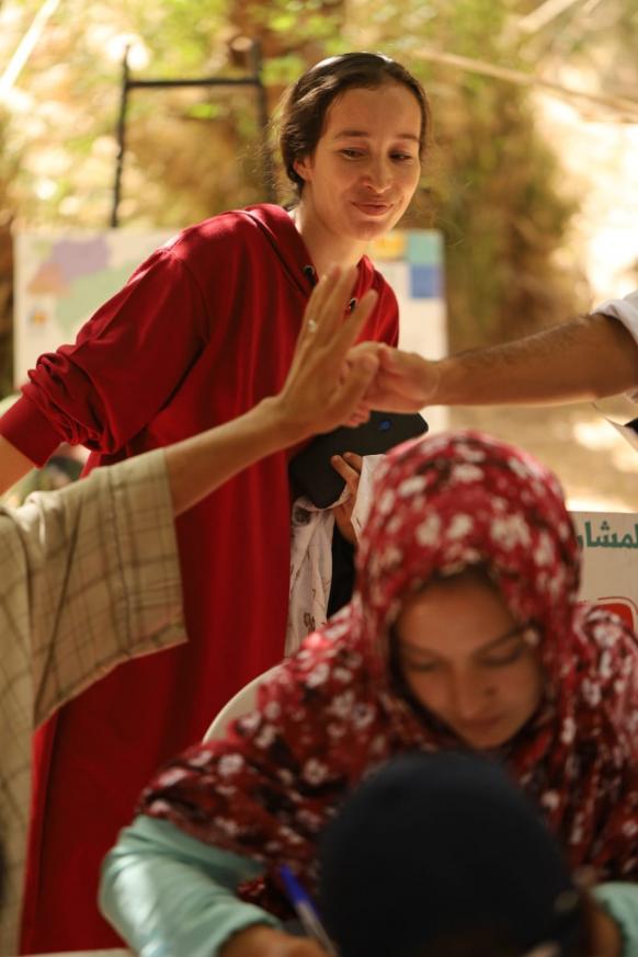 Workshops in the  Oasis of Aguinane and Ferkla