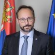 The portrait of Ambassador Emanuele Giaufret