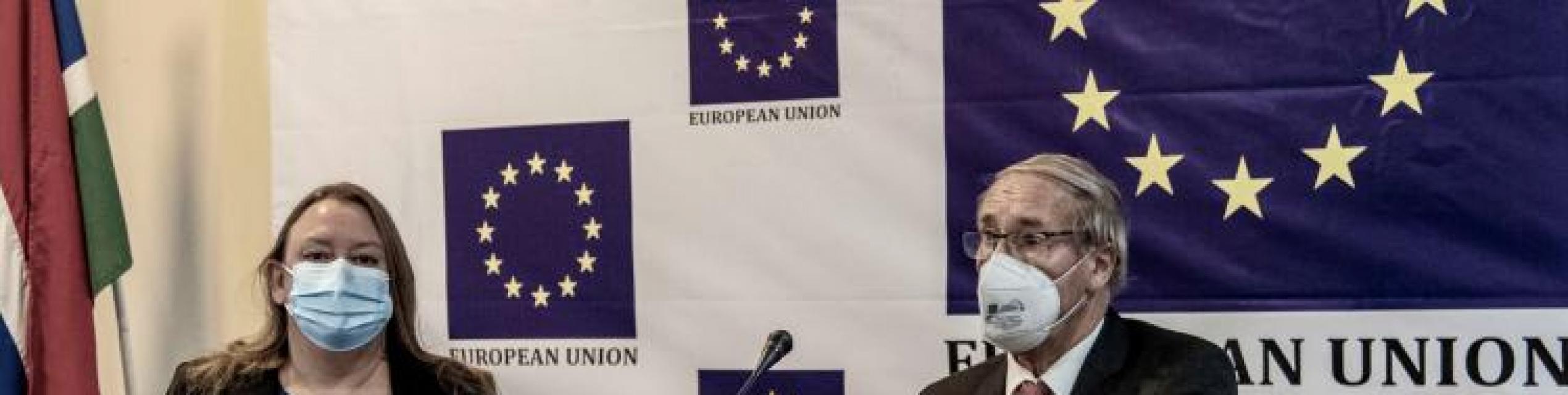 EU EOM the gambia press conference