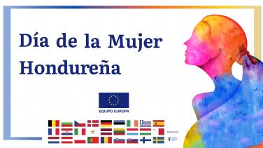 Día de la mujer hondureña banner