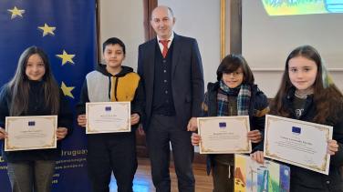 Entrega de premios concurso de dibujo