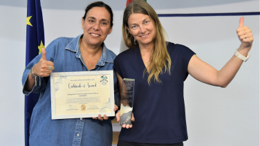 Maria and Ania- Nango Zimbabwe award