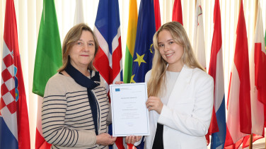 Ambassador Ganslandt and Thorhildur Soebech