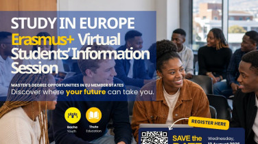 Poster for Study in Europe info session