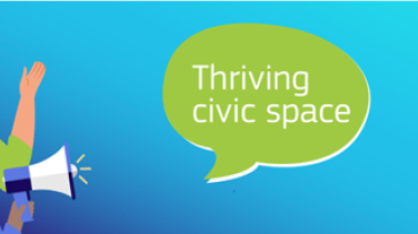 Thriving civic space visual