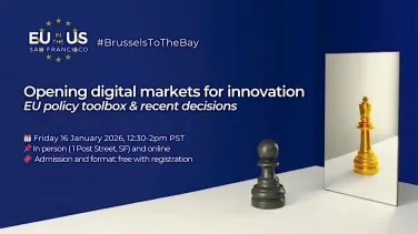 Brussels to the Bay: Opening digital markets for innovation, EU policy toolbox & recent decisions