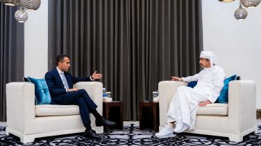 EU Special Representative for the Gulf Region Meets UAE Foreign Minister