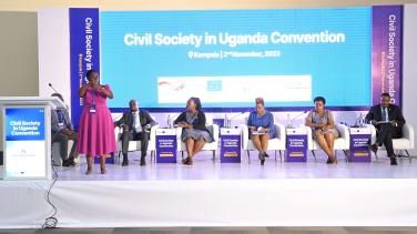 Panelists at the 1st ever CSO convention in Uganda