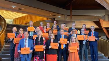 EU HoMs Wearing Orange for the Elimination of Violence Against Women