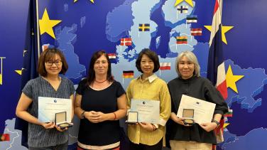 20 years in service of 3 colleagues at EU Delegation to Thailand