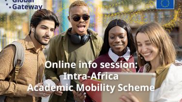 INTRA-AFRICA Academic Mobility Scheme info session poster