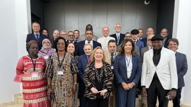 Participants of the successful meeting in Nouakchott, Mauritania.