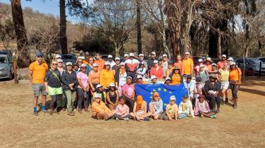 Group photo of hikers