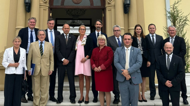 Visita de Eurodiputados al Ministerio de Relaciones Exteriores y Culto de Costa Rica