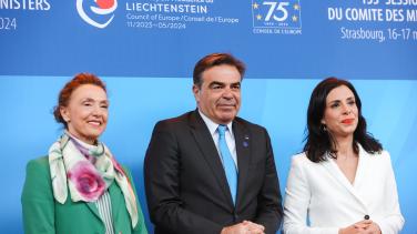 VP Schinas with SG and Hasler