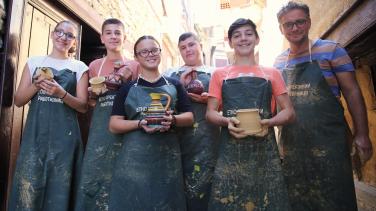Pottery workshop in Veles