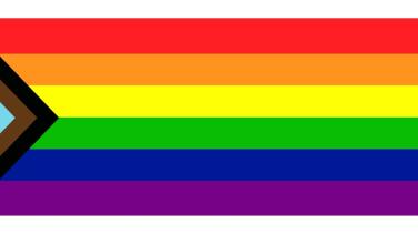 Pride Progress Inclusive Flag web banner