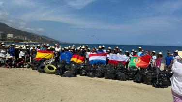 394,5 kilos de residuos plásticos recogidos
