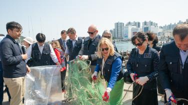 EU Port Clean Up in Busan