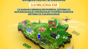 BAM 3.9 Million For Procurement Of Mineral Fertilisers, Irrigation And Spring Systems And Support For The Procurement Of Shading Systems
