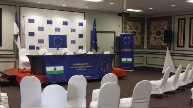 Preparations underway for EU Election Observation Mission in Lesotho press conference