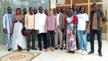 The RACC contributes to the enhancement of Judiciary Police skills in Burkina Faso