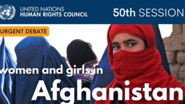 Urgent Debate Afghanistan