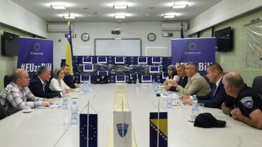 European Union donates specialized equipment to the BiH Directorate for Coordination of Police Bodies