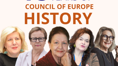 75 women in 75 years of Council of Europe history - Week 9