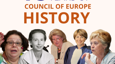 75 women in 75 years of Council of Europe history - Week 11