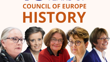 75 women in 75 years of Council of Europe history - Week 12
