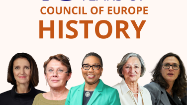 75 women in 75 years of Council of Europe history - Week 4