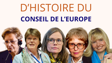 75 femmes dans 75 ans d'histoire du Conseil de l'Europe - Semaine 10
