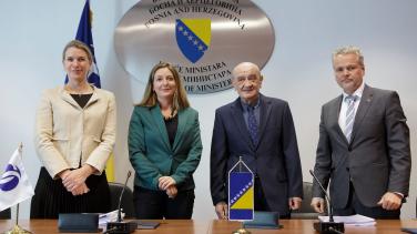 EU extends additional €45 million in grants for Corridor Vc in BiH