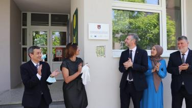 Works on improving thermal insulation of Kindergarten “Labudovi” in Sarajevo completed