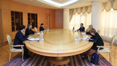 High level meeting of the Ambassador of Turkmenistan