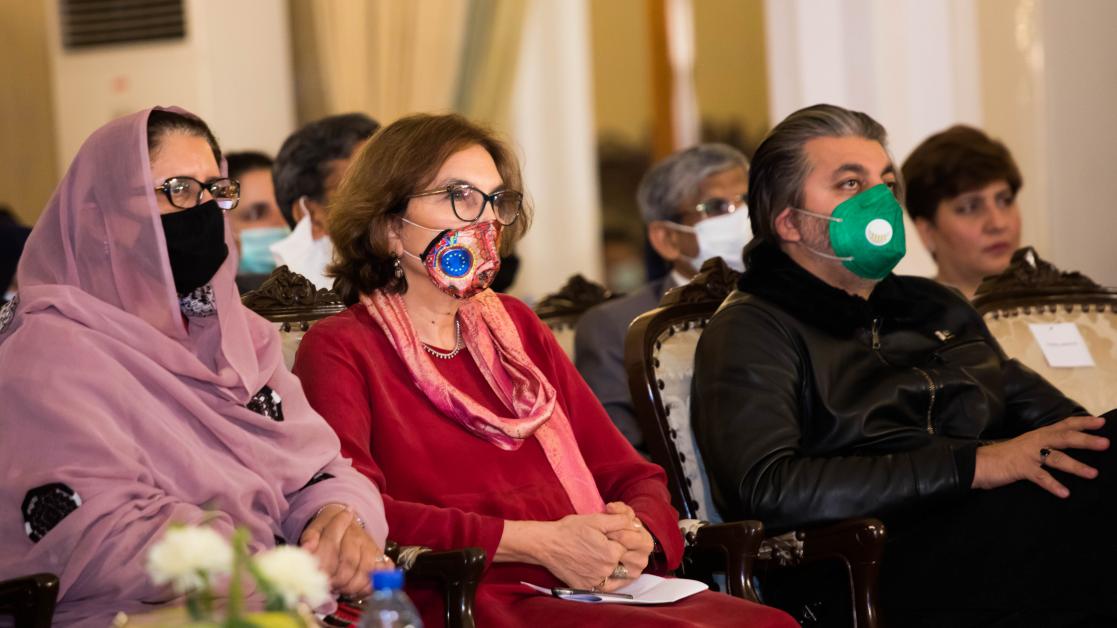 Audience during an event