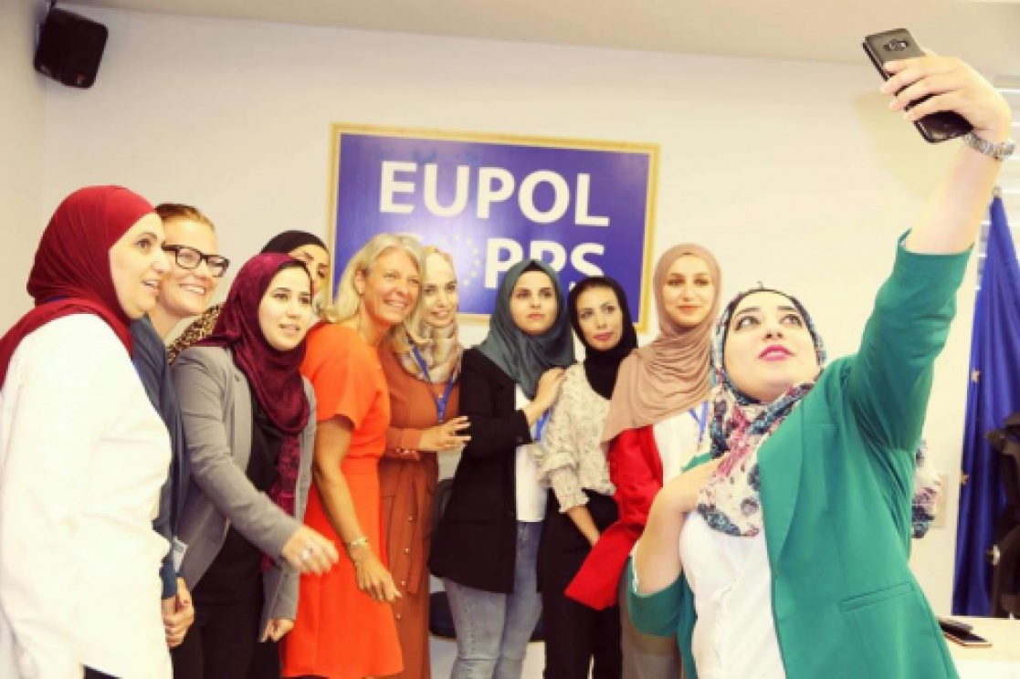 Group of women taking a selfie