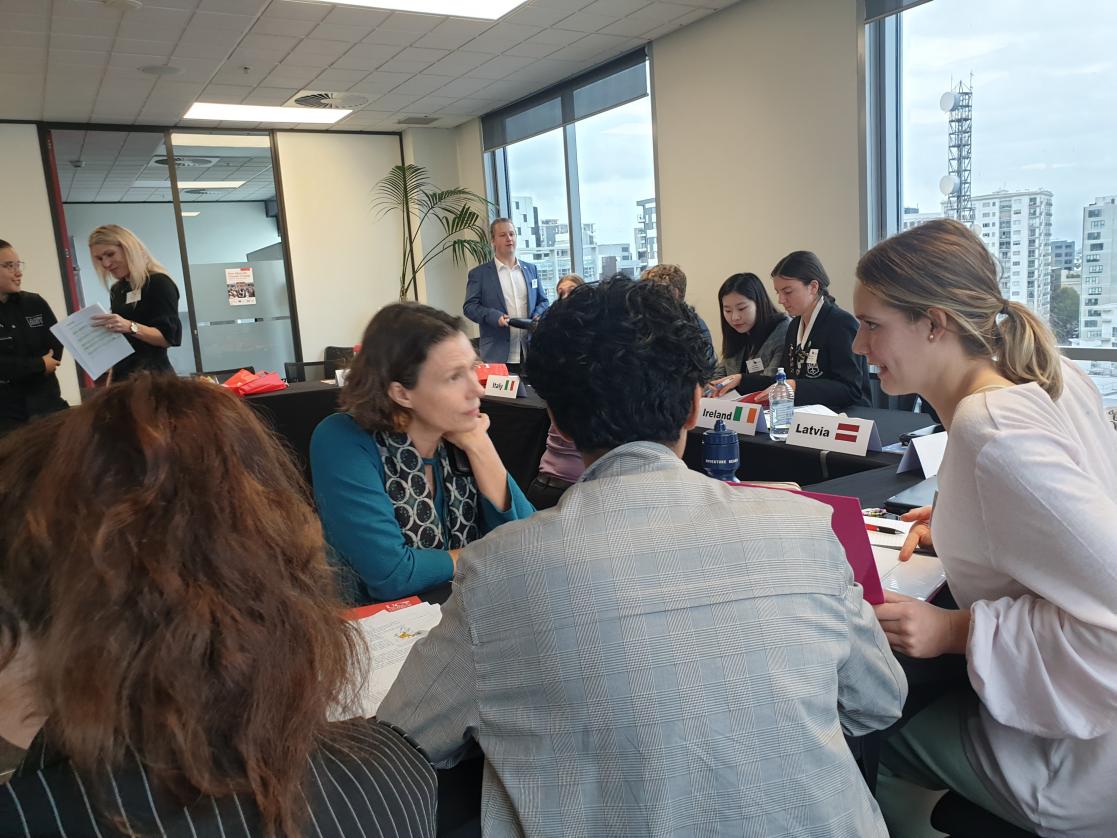 Group of people on a meeting