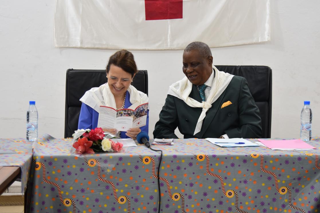 AM et le président national de la CRC 2