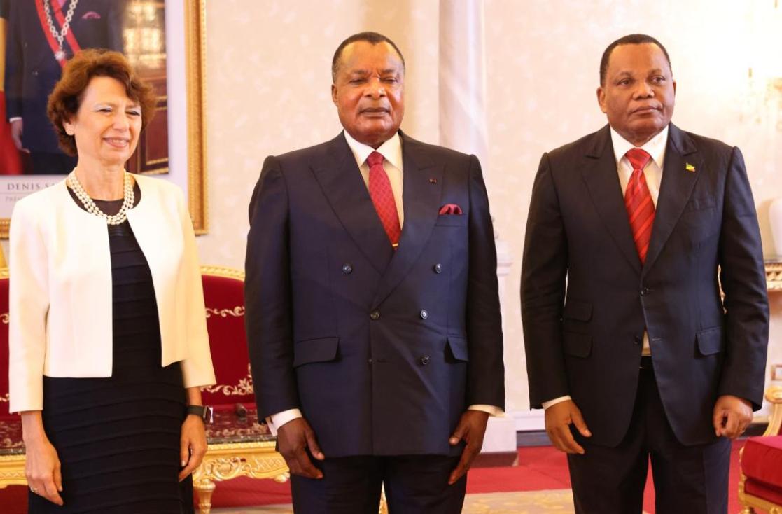 Avec le Chef de l'Etat et le MAE 2