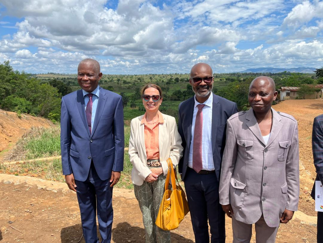 En compagnie des collègues et Chef de projet