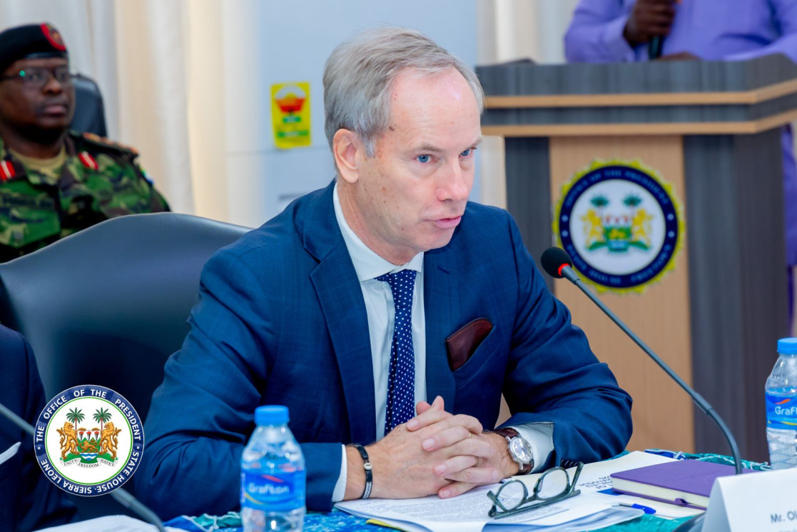 Olof Skoog - Deputy SG, EEAS speakign at the partnership dialogue 