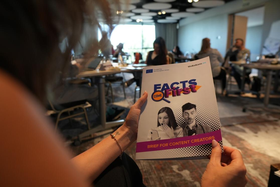 Facts come First leaflet