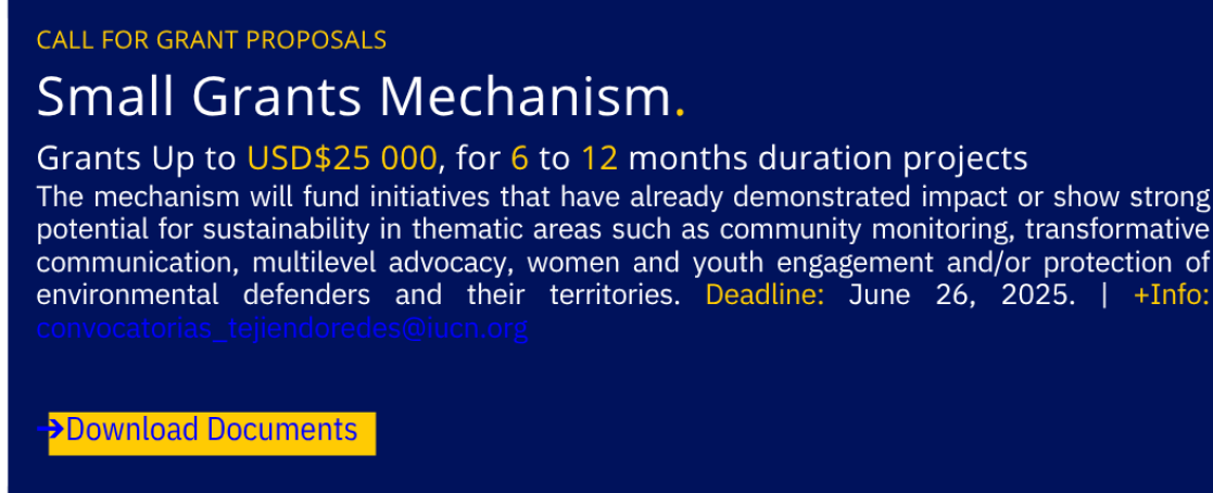 Small Grants Mechanism 