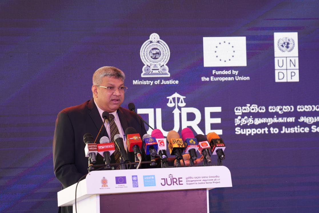 Hon. Harshana Nanayakkara, Minister of Justice