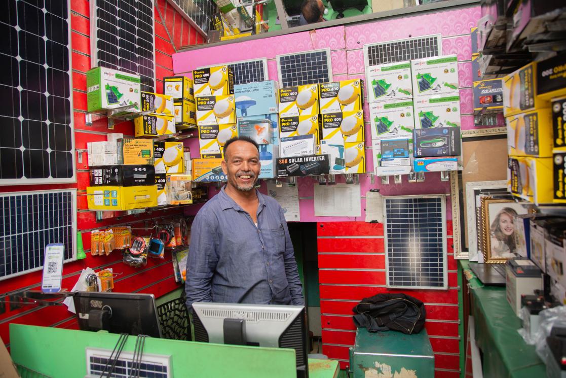 Local off-grid solar retailer